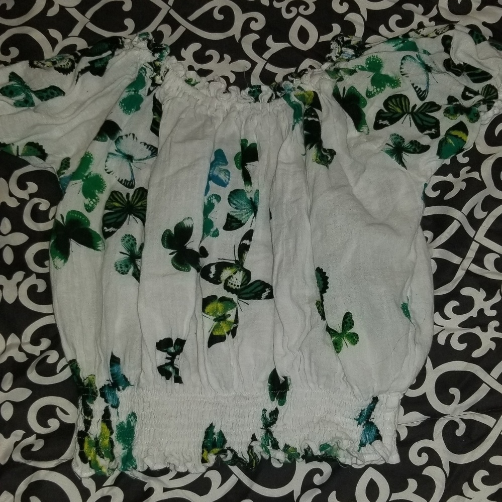 Handmade Butterfly Top